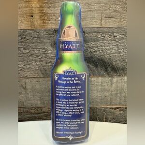 Manchester Grand Hyatt San Diego Blue Beer Bottle T Shirt Size XL